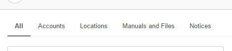 Search Tabs